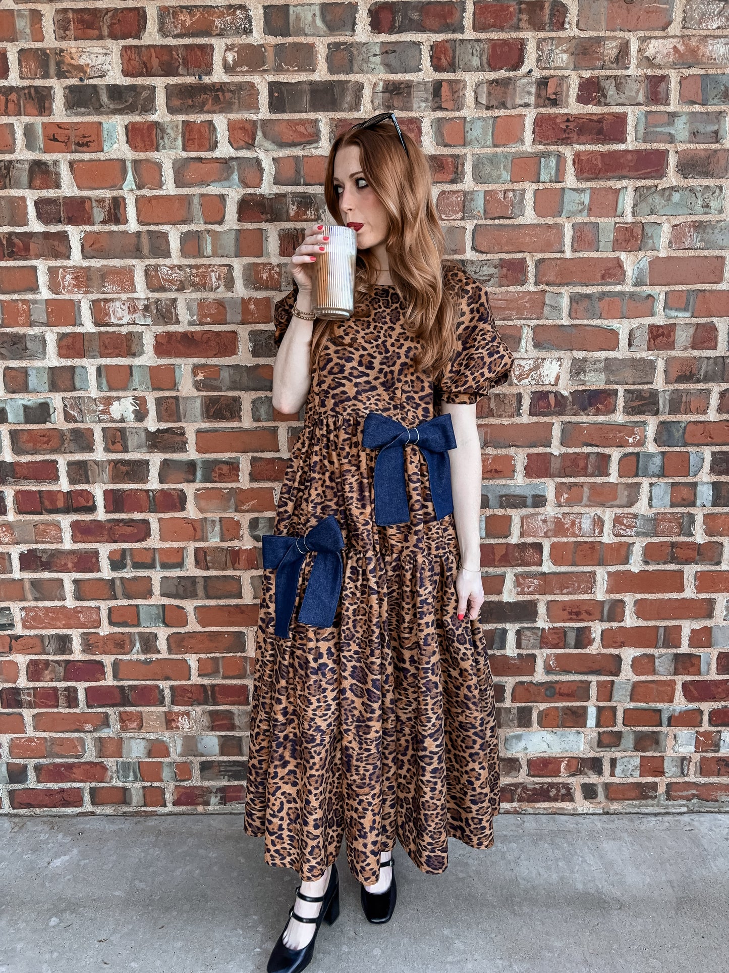 Maxi Leopard Dress