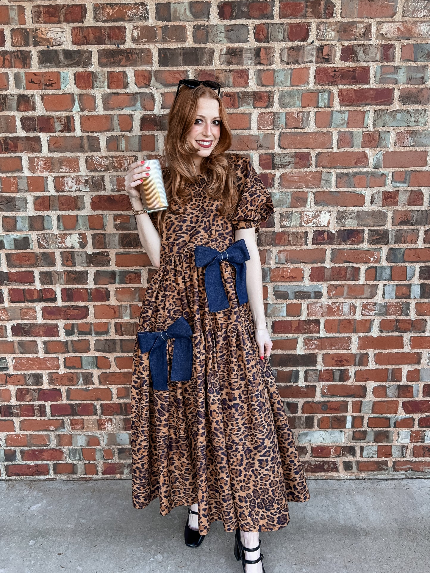 Maxi Leopard Dress