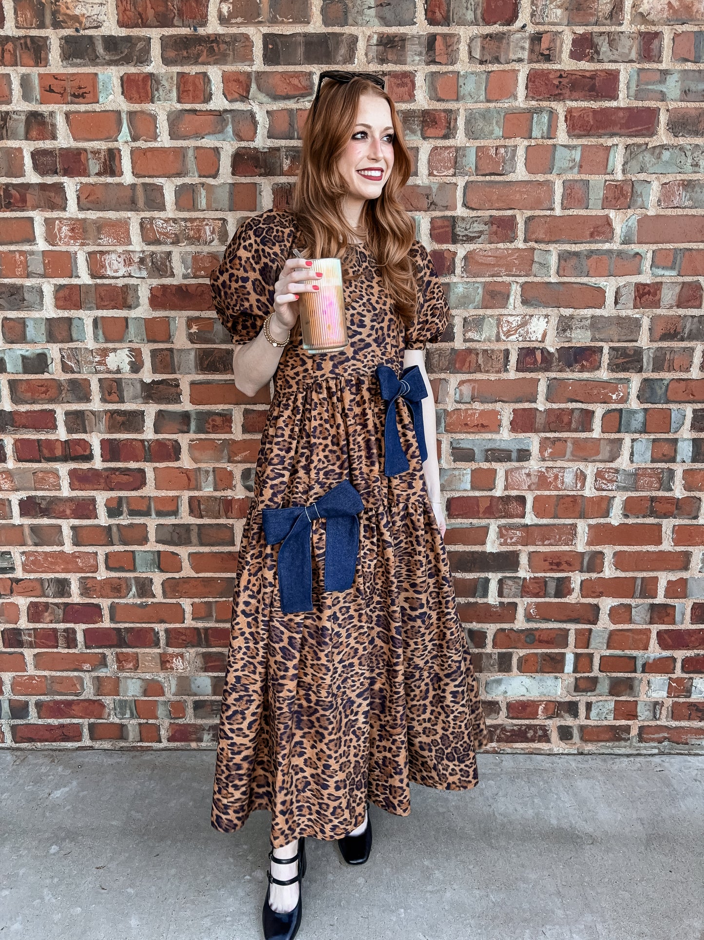 Maxi Leopard Dress