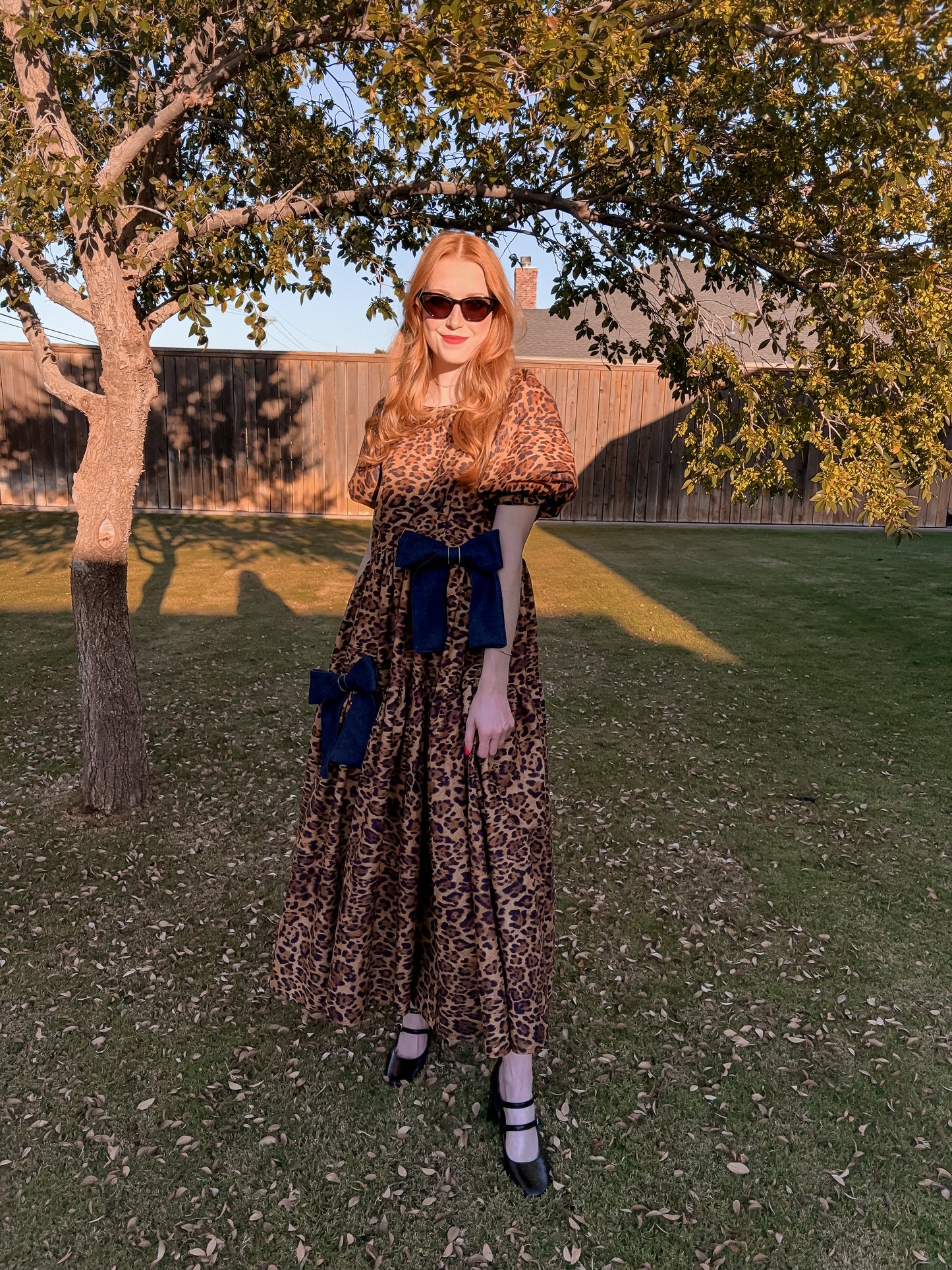 Maxi Leopard Dress