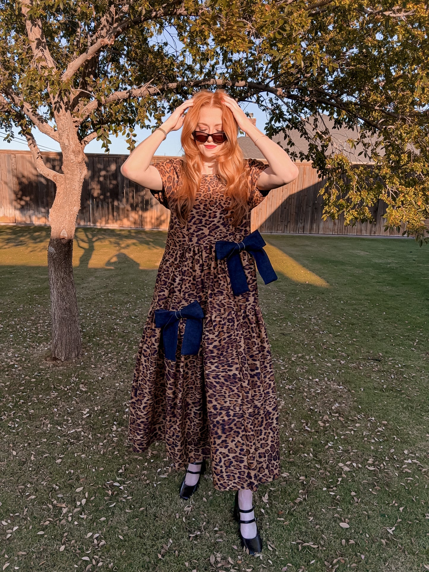 Maxi Leopard Dress