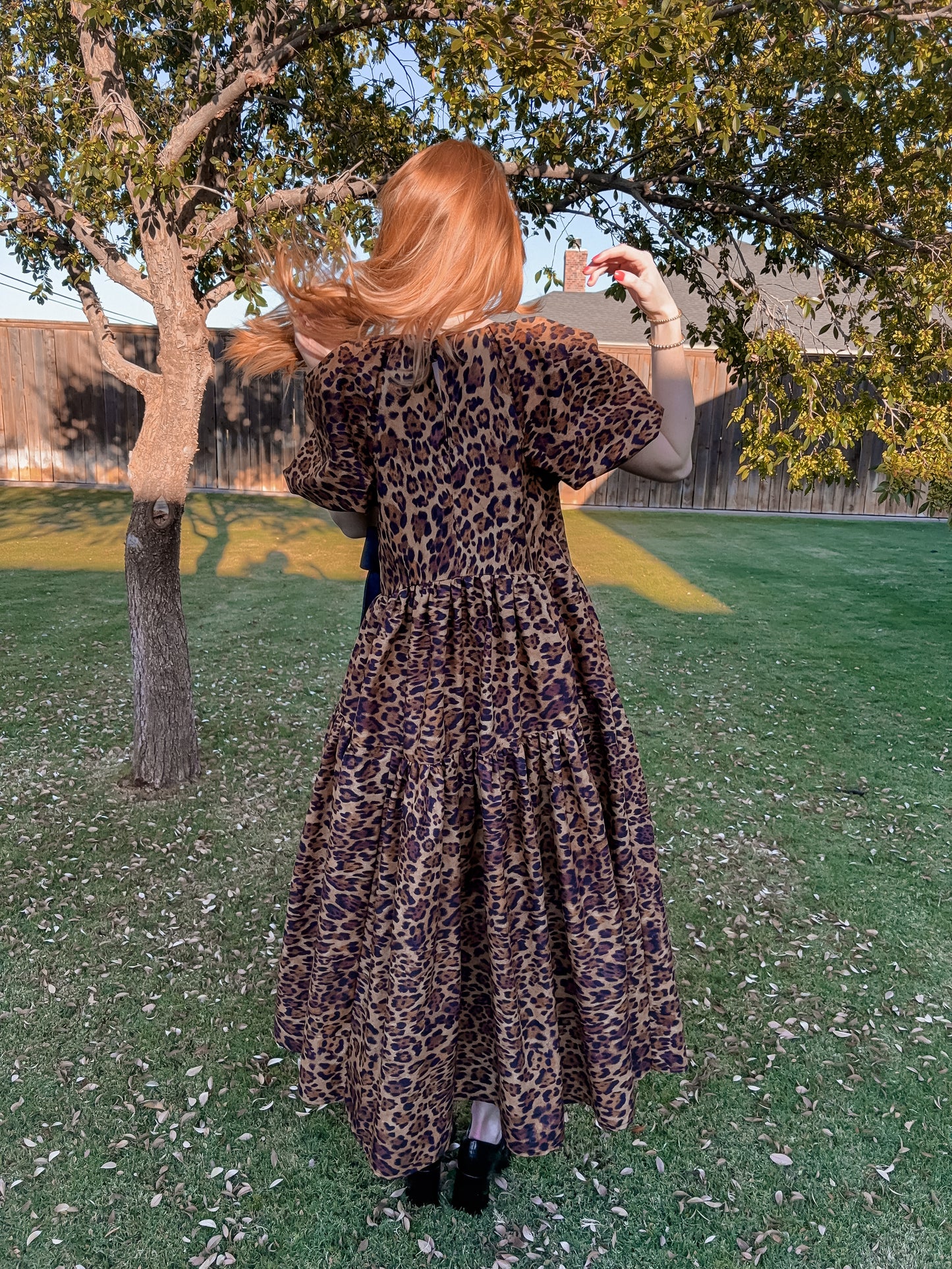 Maxi Leopard Dress