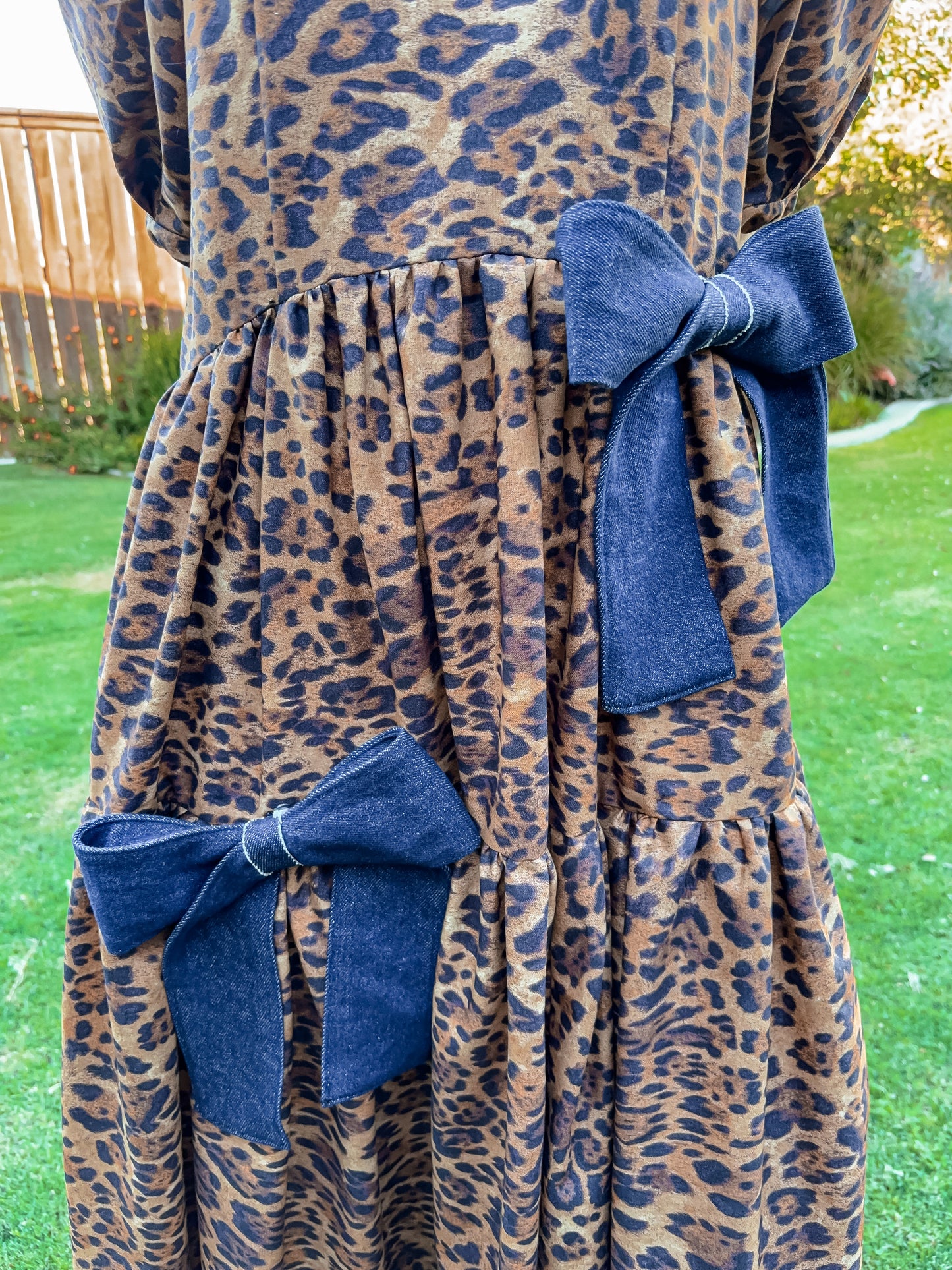 Maxi Leopard Dress